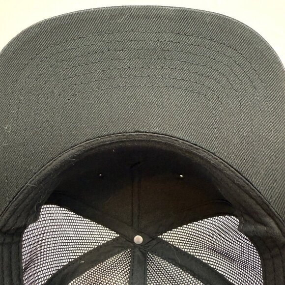 Art Class Butterfly Snapback Meshback Trucker Cap Hat Black - Picture 7 of 11